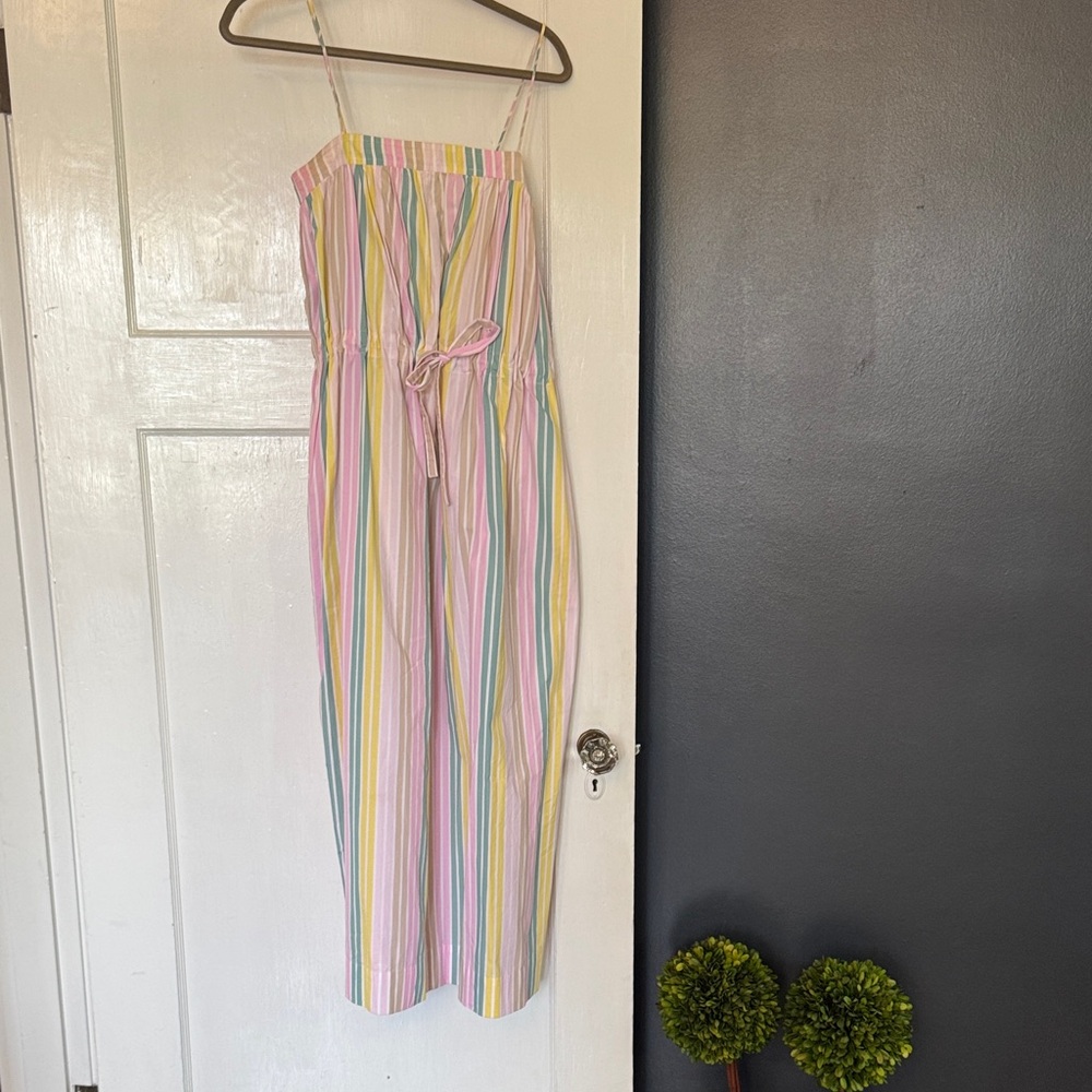 Ganni Pastel Striped dress